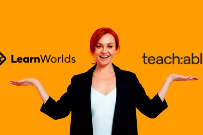 Learnworlds vs Teachable.